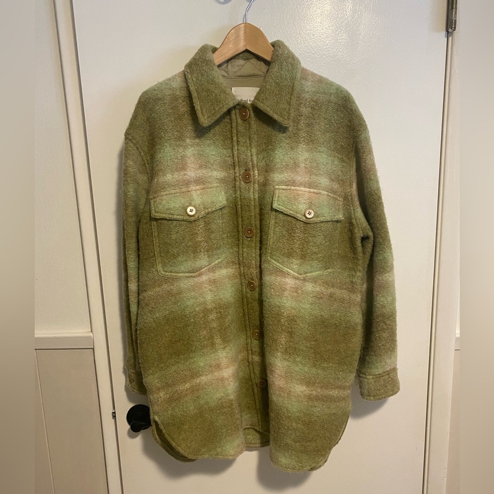 Aritzia Ganna Jacket Plaid